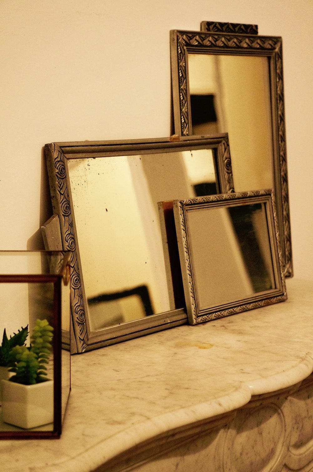 Transformation de cadres en miroirs