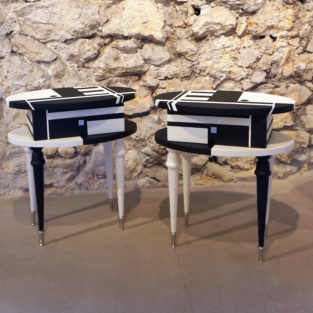 Bouts de canapé "Bauhaus"