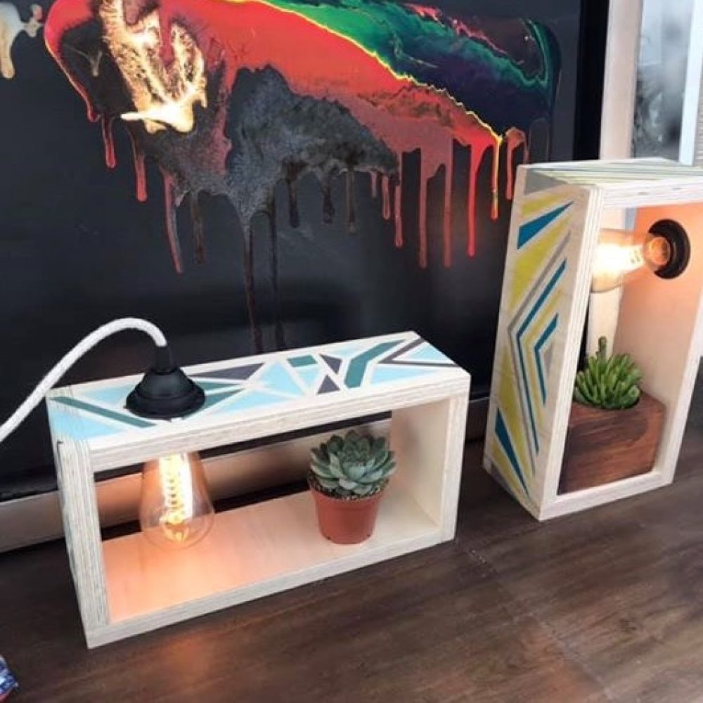 Atelier DIY - Lampes graphique 18/05