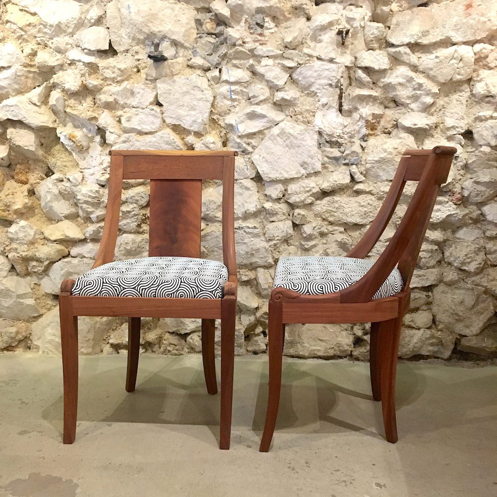 Chaises "gondole"