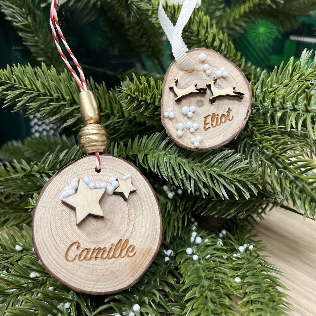 Atelier créatif de Noël - Gravure et décos